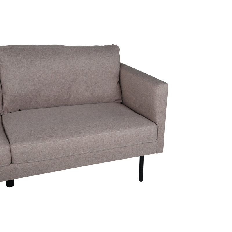 Davanee 4 Seater Large Corner Sofa , Brown