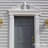 44"W x 11"H x 2-3/4"P Rams Head Architectural Grade PVC Pediment (Urn Ships Unattached in Box)-41863427