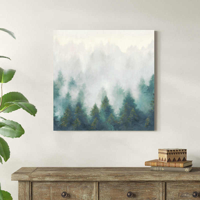 Misty Forest Blush Sq, H 30 po x l 30 po