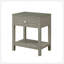 Table de chevet 23 po avec plateau et tiroir en bois-1008822680