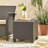 Outdoor 19" Cast Aluminum Side Table-1432878087