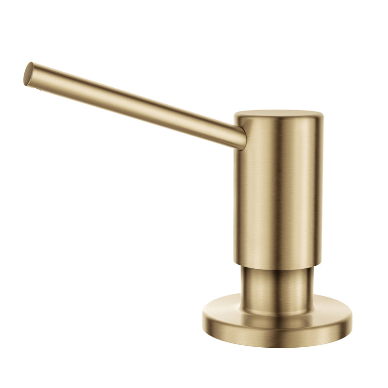 KRAUS Kitchen Soap and Lotion Dispenser in Spot-Free Brushed Brass, Spot Free Brushed Brass