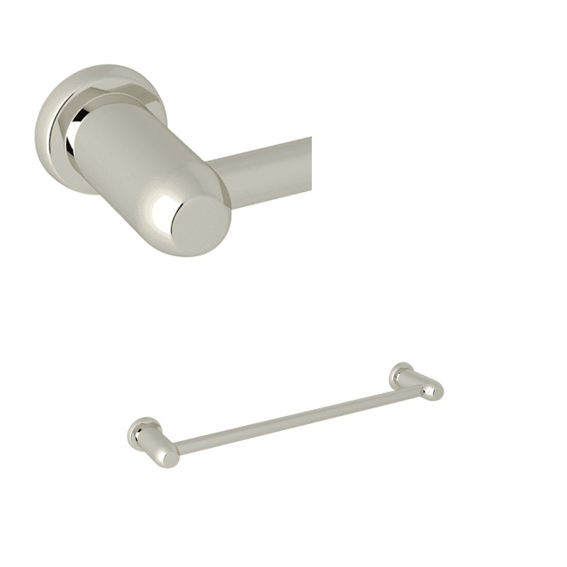 Holborn™ 18" Towel Bar, Polished Nickel, 2" H x 30" L x 3.75" D