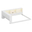 Lit de jour avec tablettes de rangement intégrées, ports de chargement USB et éclairage DEL - Mobilier de salon multifonctionnel-726451862