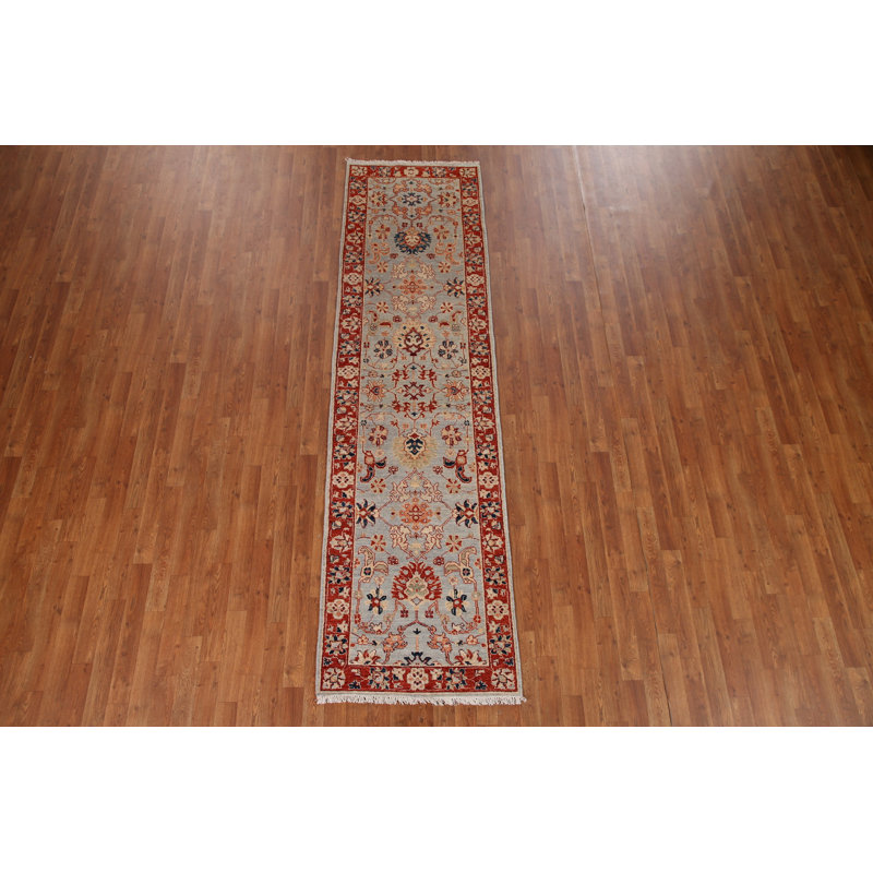 Vegetable Dye Ziegler Oriental Runner Rug 3x10