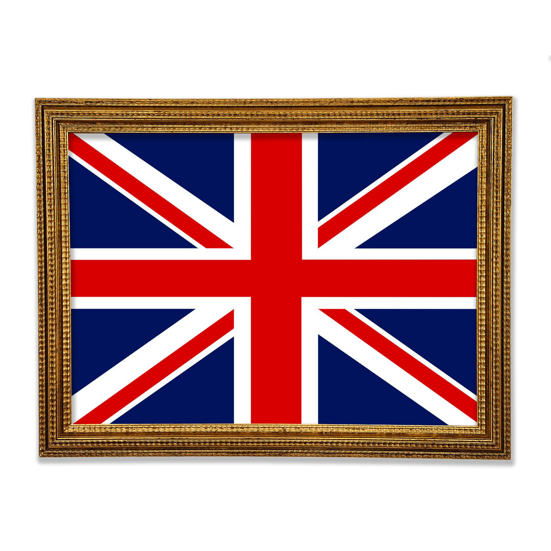 Britische Straight Flag - Druck