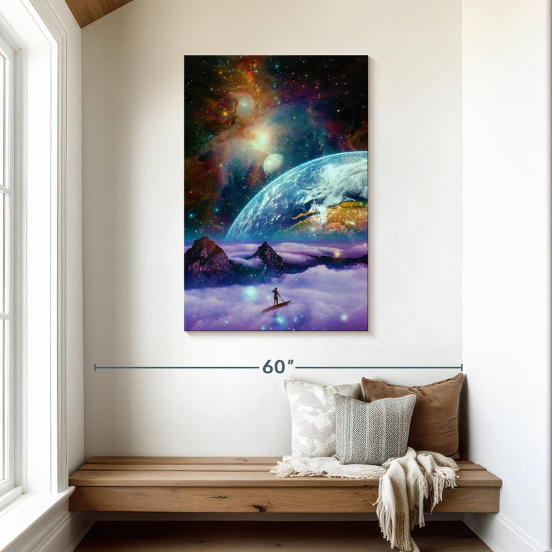 Kelan A Way Out Of Earth, 45" H x 30" W