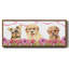 Collection Puppy Valentine, toile encadrée