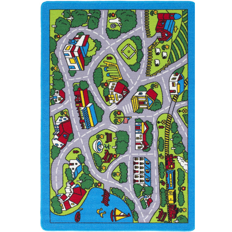 Goss Nylon Rug, Rectangle 4'11" x 6'11"