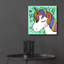 «Unicorn» par Elizabeth Caldwell, art mural en verre acrylique-1255128277