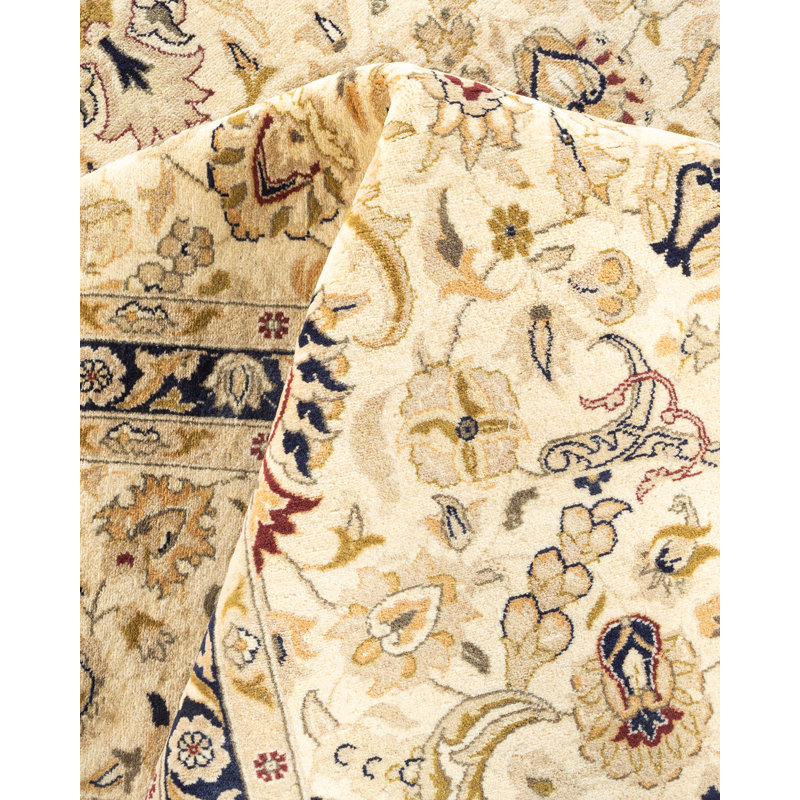 Classic One-of-a-Kind 9' 1" X 12' 1" Hand Knotted Area Rug