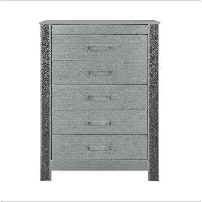 Commode argent Lorenzo