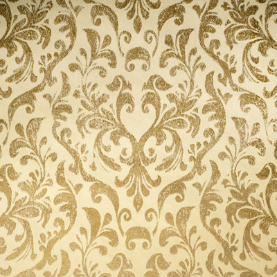 Urban Classics Collection Notting Hill Metallic Loft Damask Wallpaper Roll