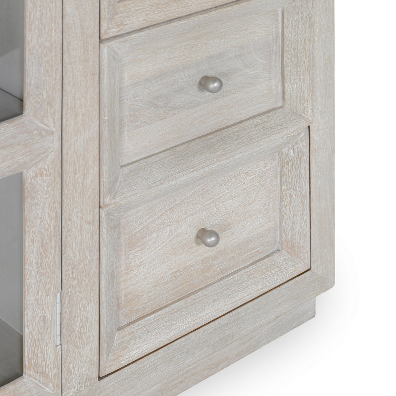 Isha Solid Wood Cabinet