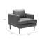 Faux Leather Armchair-553122533