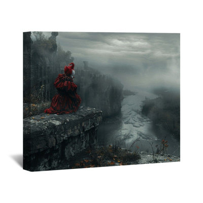 «Red Dress» sur toile