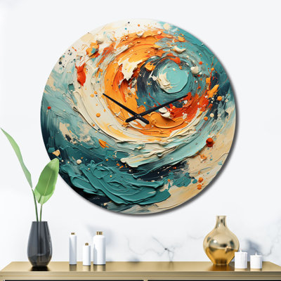 Metal Wall Clock