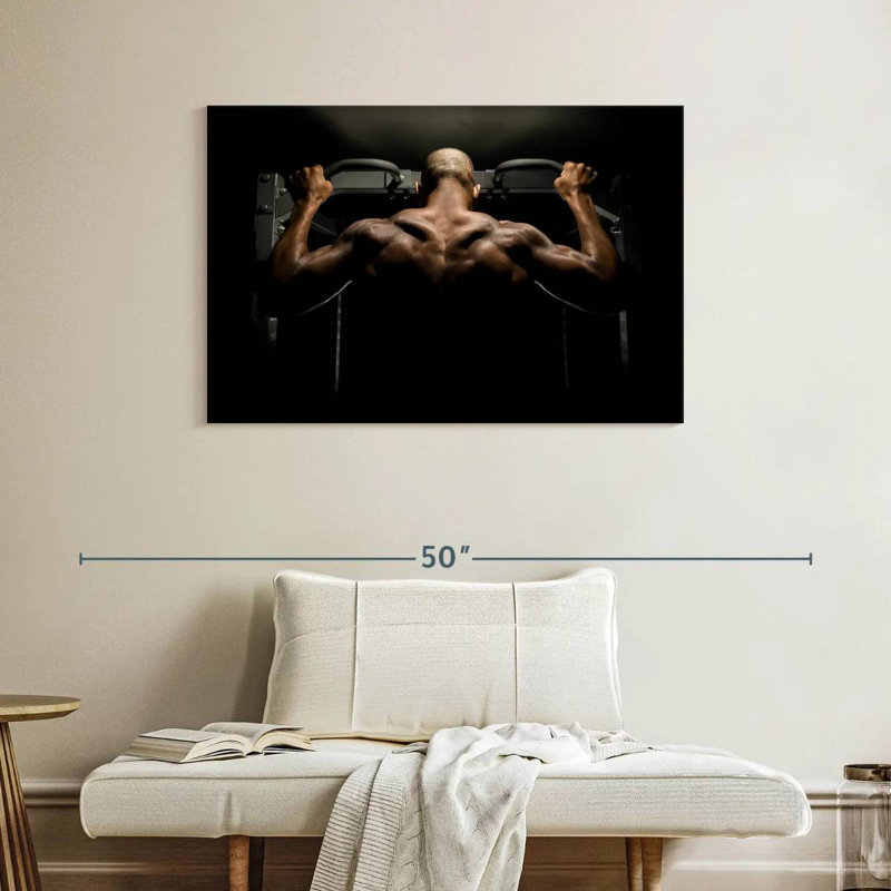 Senne Fitness Workout, H 26 po x l 39 po