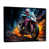 Black Floater Framed