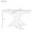 Retro Functional Extendable Dining Table With A 12" Leaf For Dining Room And Living Room-1996917164