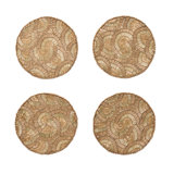 Lune 4 Piece Coaster Set in a Gift Bag