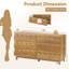 Commode 6 tiroirs 60 po-466084833