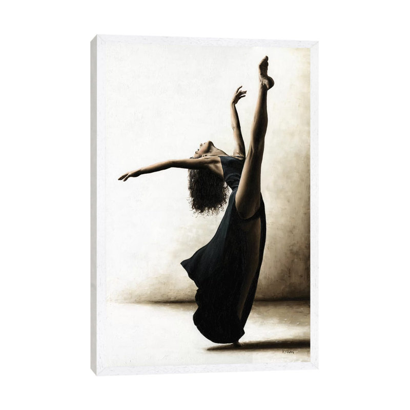Exclusivity by Richard Young - Painting on Canvas, White Framed, 101.6 cm H x 66.04 cm W