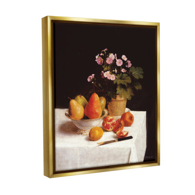 "Fruit and Bouquet Still Life" sur toile