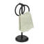 Porte-serviettes en acier avec 2 anneaux de suspension pour comptoir de meuble-lavabo en acier-109362659