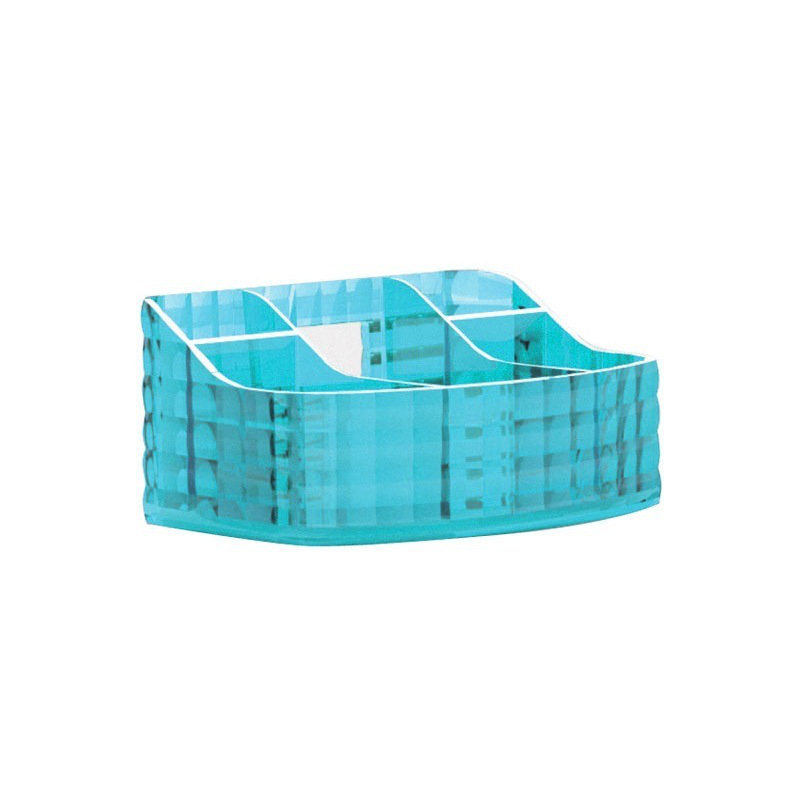 Organisateur de maquillage Glady, Turquoise