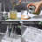 Glass Bathroom Accessory Set