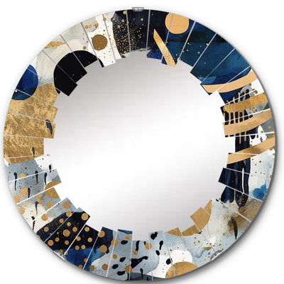 Celadon Circle Mirror