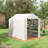 Outsunny Walk-In Greenhouse For Flowers, Vegetables-120842650-120842651
