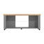 Jhaniah Floor Shelf Coffee Table with Storage