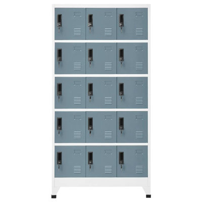 Wadlington Metal 1 - Tier 90cm Employee Locker
