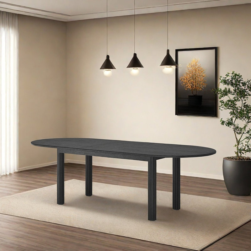 Cottone, Noir, noir, noir, noir, H 29,52 po x L 86,61 po x l 35,43 po