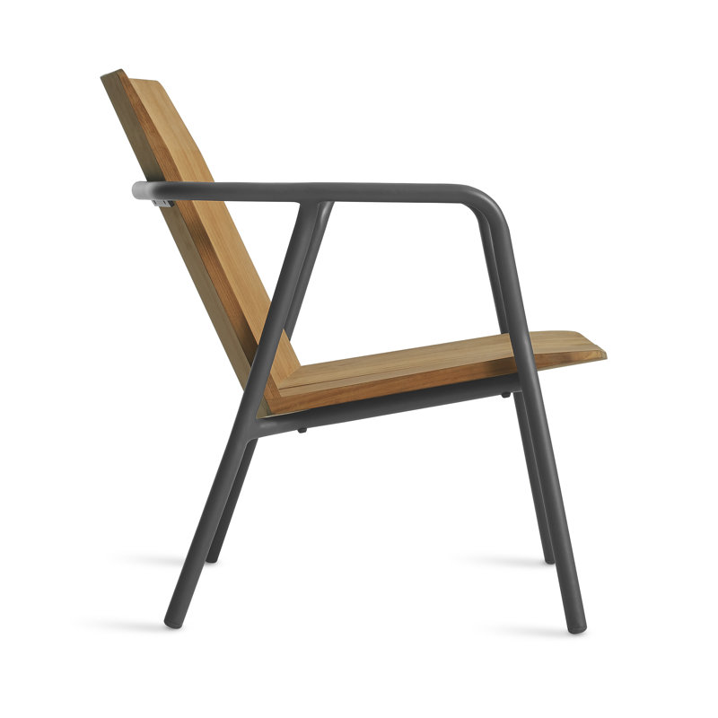 Offline Outdoor Lounge Chair, Carbon