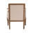 Austwell 25.38" Wide Cotton Armchair