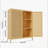 Storage cabinet with storage