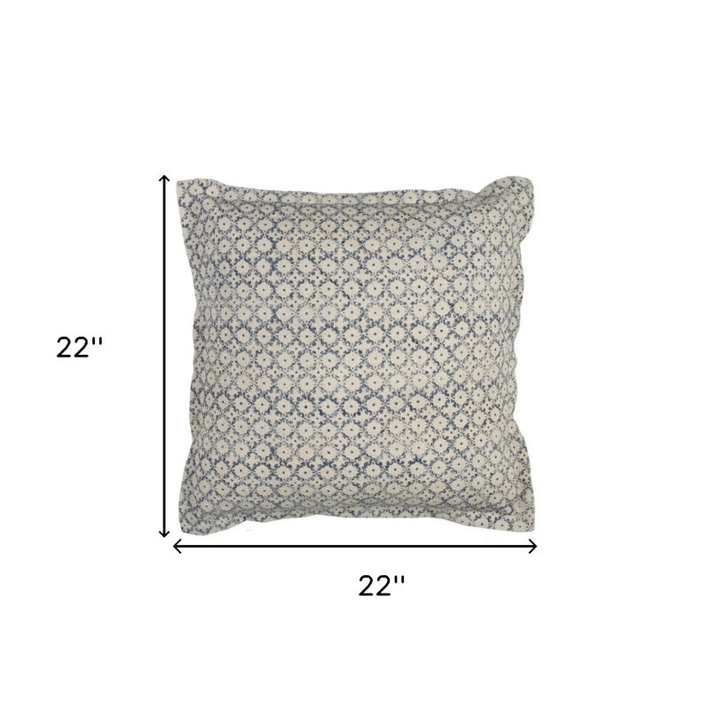 Ikat Reversible Pillow Insert