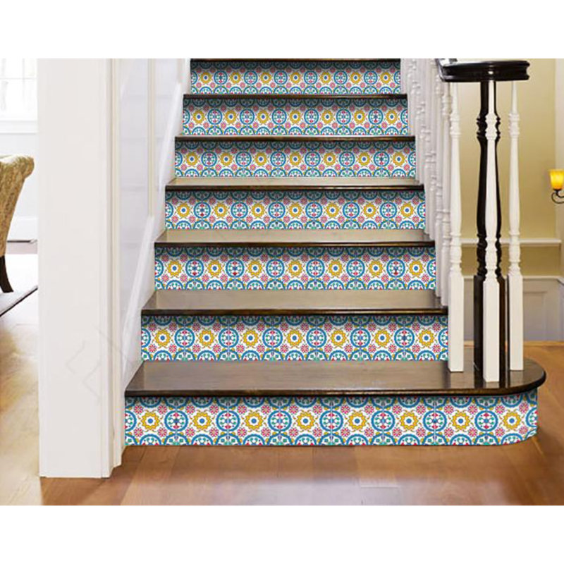 Carrelage mosaïque en vinyle Raphia, H 8 po x l 8 po x P 0,1 po