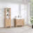 36'' Single Bathroom Vanity with Engineered Marble Top-551877141