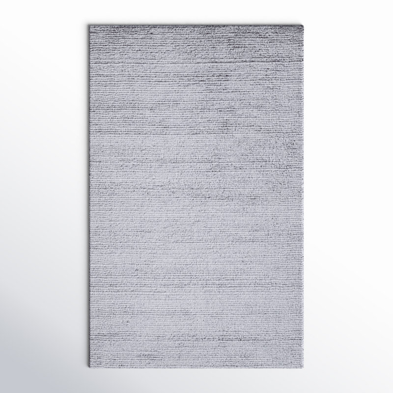Danberry Hand Tufted Wool Shag Area Rug, Rectangle 8 x '10'