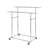 65" Dual Bar Adjustable Industrial Garment Rack