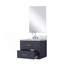 Meuble-lavabo simple 24 po X P 18 po D, comptoir en acrylique, 18 po Ensemble miroir et robinet-2146801179