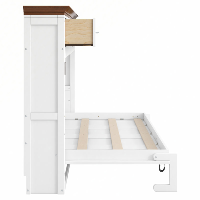 Lit escamotable simple avec 3 tiroirs