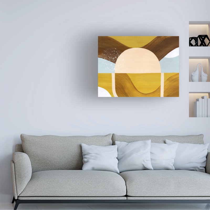 «Solar Rays I» sur la toile, H 14 po x l 19 po