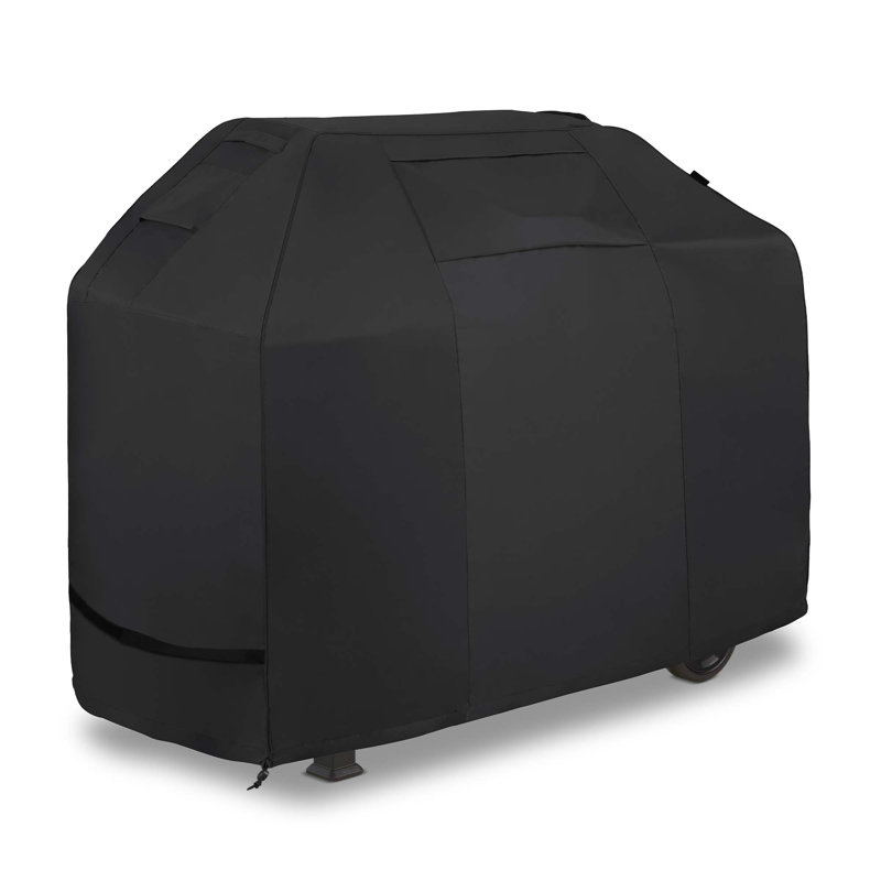 VonHaus Medium Waterproof BBQ Cover Black 