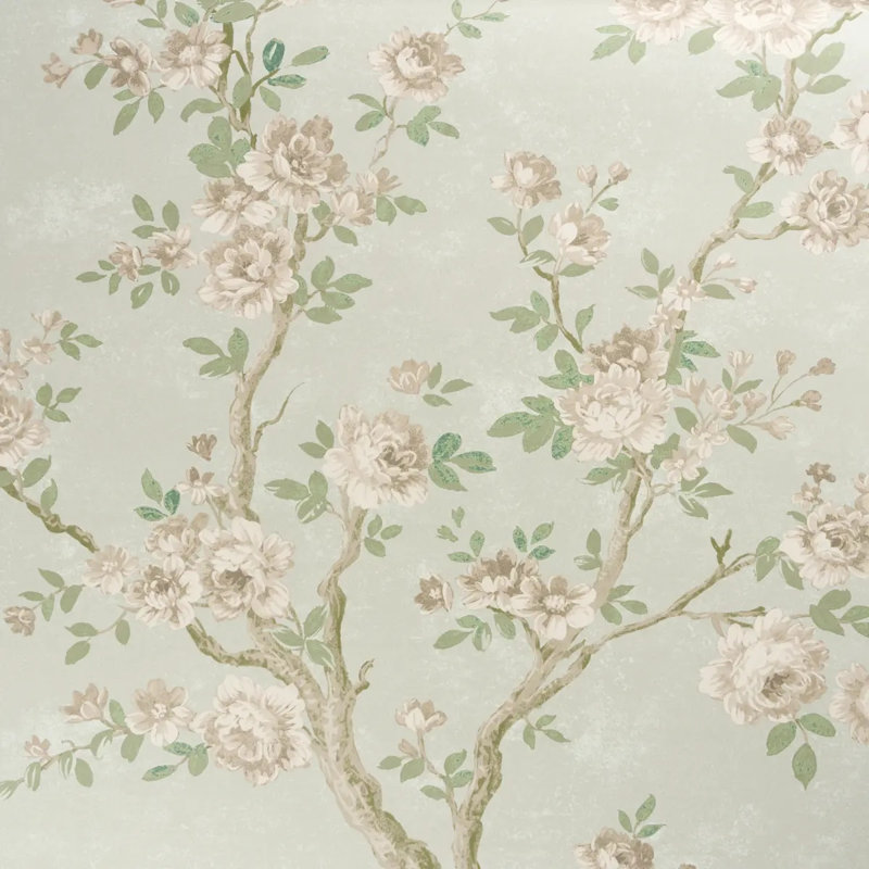 Charlotte's Garden Wallpaper, Green