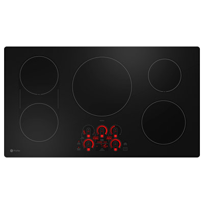 36"" Induction Cooktop with 5 Elements -  GE, PHP9036DTBB